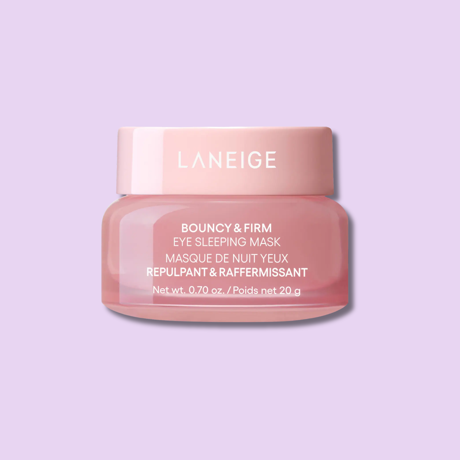 Laneige Bouncy and Firm Eye Brightening Sleep Mask - Overnight eye hydration mask