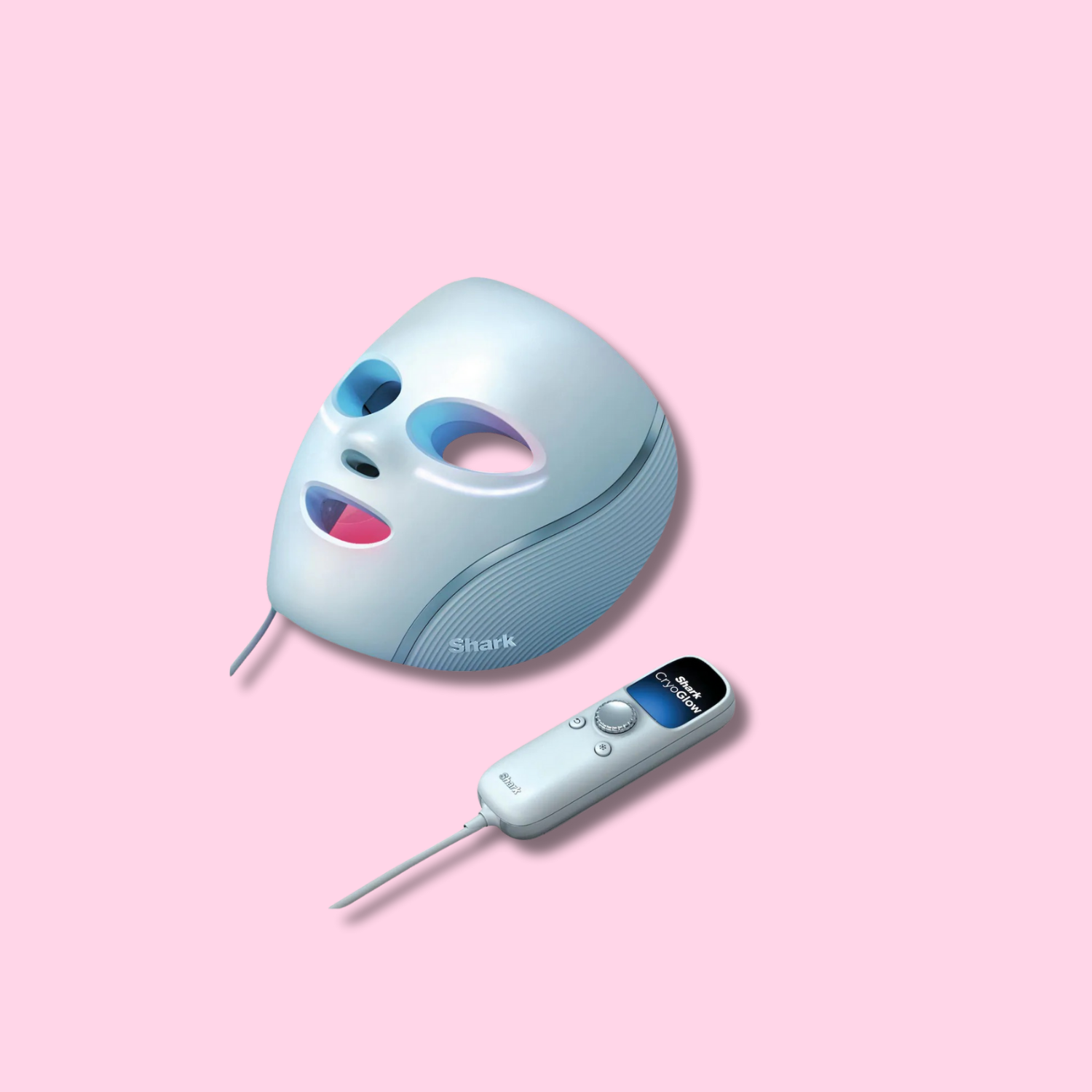 Shark Beauty CryoGlow LED face mask with cooling technology
